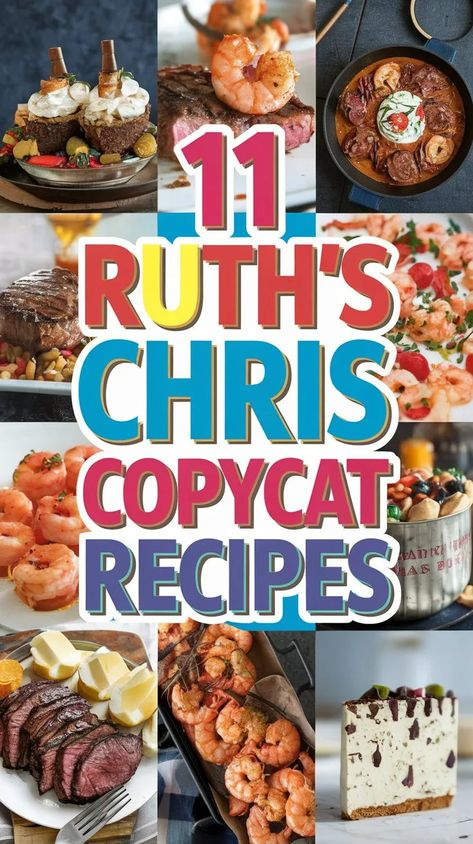 Ideal : Outdo the upscale restaurant experience with these 11 mouthwatering Ruth's Chris copycat recipes that will leave you wondering why you ever dined out. Ruth’s Chris Bbq Shrimp, Shoney's Copycat Recipes, Hell’s Kitchen Recipes, America Test Kitchen Recipes, Core Life Eatery Copycat Recipes, Factor Meal Recipes Copycat, Food Network Recipes Foodnetwork.com, Food Restaurant Near Me, Copycat Restaurant Recipes Desserts