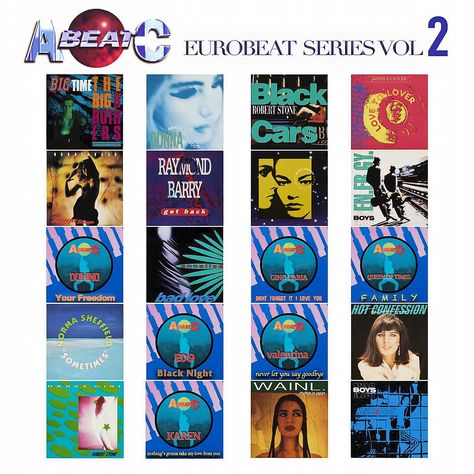 ABEATC EUROBEAT SERIES VOL​.​2 | Various Artists | Dave Rodgers Music Eurobeat Aesthetic, Various Artists, Vol 2, Musical, Music