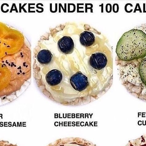 Low Calorie Rice, Rice Cake Toppings, Rice Cakes Toppings, Be Pretty, Meal Recipes, Breakfast Meal Prep, Healthy Foodie, Rice Cakes, Cake Toppings