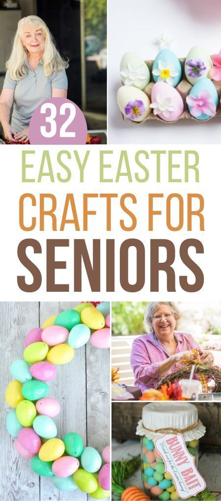 Hop on over to our collection of egg-citing Easter crafts for seniors! We've got a basket full of creative ideas that are perfect for older adults, from adorable bunny crafts to festive decorations. Whether you're looking to spend some quality time with your loved ones or need inspiration for your senior center, our Easter crafts are guaranteed to bring a hoppy, happy vibe to your day. So don't be a rotten egg - get inspired and start crafting today! Easy Easter Crafts For Seniors, Craft Ideas For Seniors, Easter Crafts For Seniors, Ideas For Seniors, Easter Craft Ideas, Diy Easter Crafts, Nursing Home Activities, Easter Crafts For Adults, Adult Easter