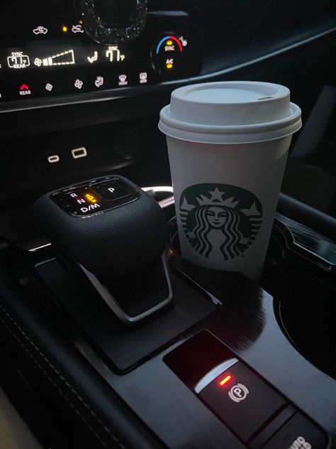 #fall #cars #aesthetic #girlboss #starbucks Starbucks In Car, Cafe Poster, Café Starbucks, Cafe Posters, Cars Aesthetic, Capricorn Life, Inside Car, Wallpaper Themes, Iphone Wallpaper Themes