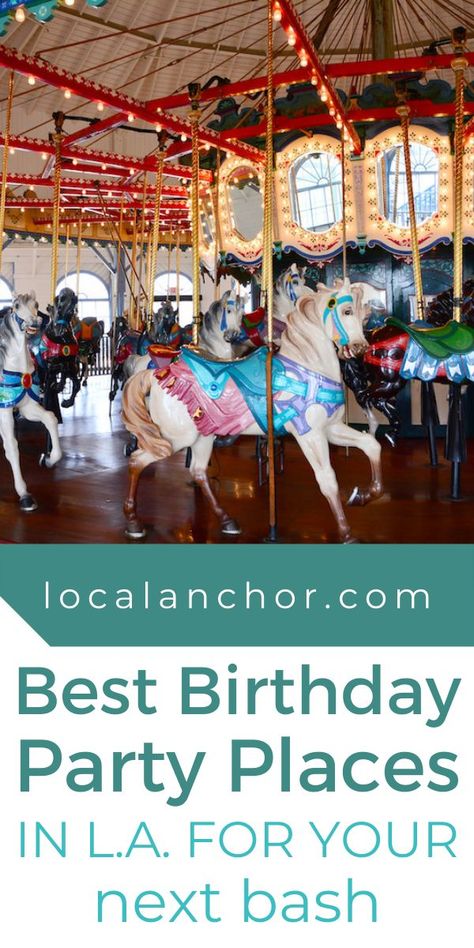 After months of birthday car parades and skipping parties, you might be ready to finally celebrate your kiddo’s next birthday in style. If you still prefer to bypass the at-home party, L.A. has plenty of options when it comes to hosting your special day at a party venue. To help you plan your little ones’ dream day, take a look at the best kids’ birthday party places in Los Angeles. Places In Los Angeles, Kids Birthday Party Places, Birthday Party Places, Usa Party, Frugal Family, Birthday Places, Dream Day, Party Places, Party Venues