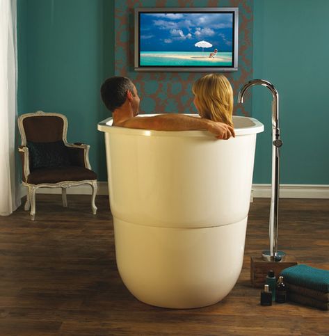 Small Soaking Tub, Victoria And Albert Barcelona Tub, Japanese Bathtub, Soaking Tubs, Small Bathtub, Japanese Soaking Tubs, Modern Bathtub, Japanese Bath, Deep Soaking Tub