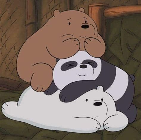 : We Bare Bears Grizz Panda And Icebear FFB Aesthetic Bear, Ice Bear We Bare Bears, Bed Baby, Baby Bears, We Bare Bears Wallpapers, Ice Bears, Baby Wallpaper, Cute Panda Wallpaper, We Bear