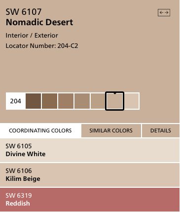 Sw Nomadic Desert, Kilim Beige Coordinating Colors, Beige Coordinating Colors, Bedrooms Colors, Nomadic Desert, Spanish Bungalow, Kilim Beige, Master Bedrooms, Coordinating Colors