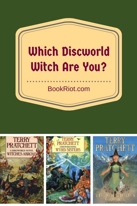 Terry Pratchett Discworld Quotes, Terry Pratchett Witches, Disc World Terry Pratchett, Discworld Witches, Discworld Cosplay, Discworld Quotes, Discworld Tattoo, Witch Quiz, Pratchett Quotes