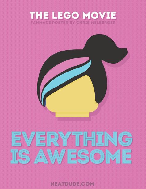 'The Lego Movie' Gets An Awesome Makeover With Minimalist Posters Nyc Graphic Design, Jersey Graphic Design, Buddy Quotes, New York Graphic Design, Princess Unikitty, Lego Movie Party, Lego Shirts, Nyc Graphic, Lego Poster