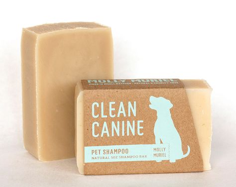 Organic Dog Shampoo, Dog Shampoo Bar, Dog Soap, Dog Spa, Dog Milk, Soap Making Supplies, Pet Shampoo, Dog Branding, Homemade Soap Recipes