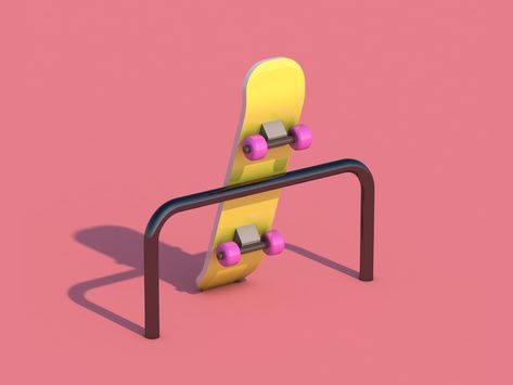 3d Skateboard, Skateboard Animation, Skateboard Concept Art, Monster Skateboard, Element Skateboards, Brand Promotion, 3d Design, 3d Art, Skateboard