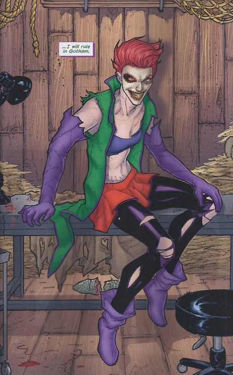 Duela Dent. Duela Dent, Comic Villains, Female Superhero, Dc Villains, Marvel Comic Universe, Dc Comics Characters, Detective Comics, Comic Collection, Joker And Harley Quinn