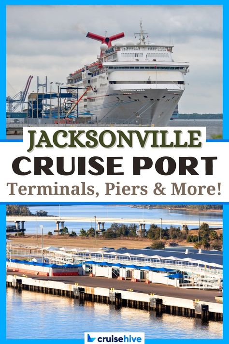 Have a cruise that departs from the Jacksonville Cruise Port? Read everything you need to know about parking, the terminal, and more! via @cruisehive Neptune Beach Jacksonville, Juneau Alaska Cruise Port, Cruise Wonder Of The Seas, Port Everglades Cruise Terminal, Royal Caribbean Voyager Of The Seas, Best Cruise, Cruise Port, Cruise Tips, Cruise Vacation