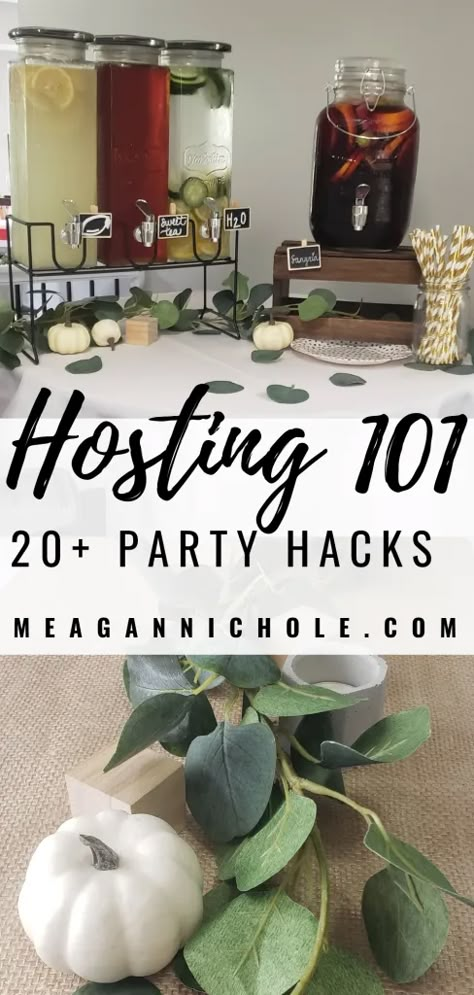 Entertaining On A Budget, Hosting A Party For 50 People, Hosting A Party Checklist, Best Hosting Meals, Indoor Party Setup Ideas, Hosting Bbq Party, House Hosting Ideas, Hosting A Work Party At Home, Party Hosting Ideas Entertaining