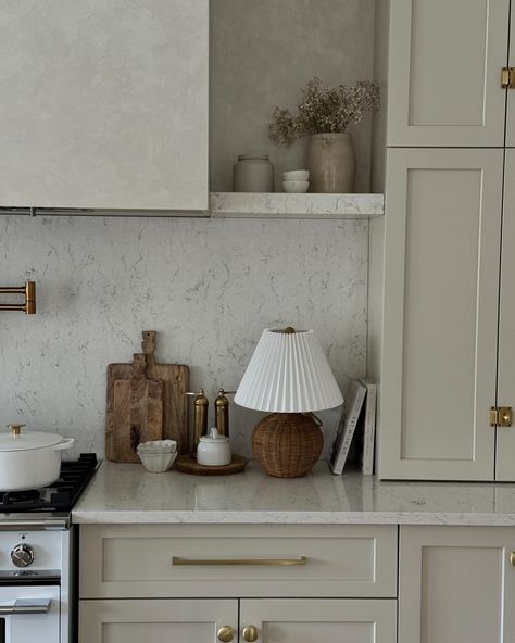 really into tiny lamps in kitchens, lately 🤍 — kitchen inspo, aesthetic inspo, European kitchen, off white kitchen, home decor inspo Kitchen Inspo Aesthetic, Tiny Lamps, Lamp In Kitchen, Off White Kitchen, Tiny Lamp, European Kitchen, Off White Kitchens, European Kitchens, Kitchen Home Decor