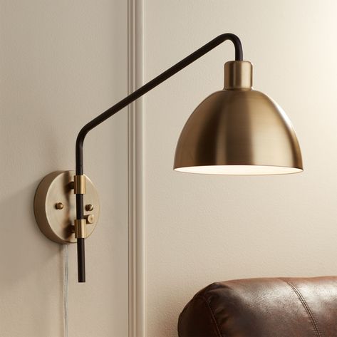 Plug in wall light