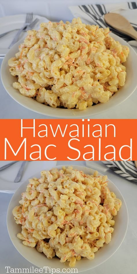 Hawaiin Macaroni Salad Recipe, Hawian Style Mac Salad, L&l Macaroni Salad Recipe Hawaiian Bbq, Best Hawaiian Macaroni Salad, Hawaii Pasta Salad, Hawaii Mac Salad, Traditional Hawaiian Macaroni Salad, Food Truck Hawaiian Mac Salad, Healthy Hawaiian Macaroni Salad