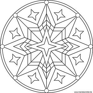 Mandalas für Kinder zu Weihnachten - Weihnachtsmandala zum Ausmalen Christmas Mandalas Free Printable, Celtic Coloring, Printable Frames, Stars Craft, Paper Roll Crafts, Angel Crafts, Toilet Paper Roll Crafts, Art Folder, Letter A Crafts