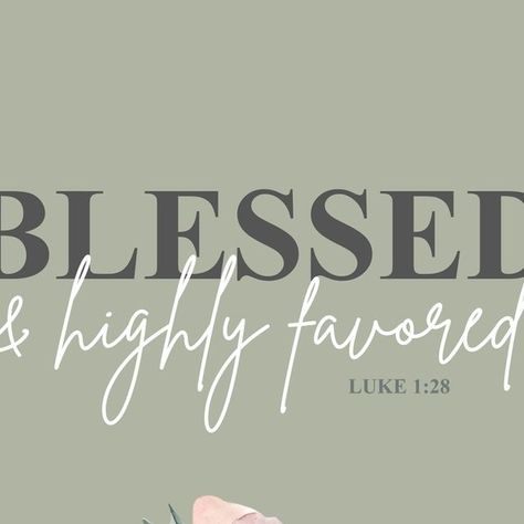 Corinthian's Corner on Instagram: "When the Bible talks about being 'blessed and highly favored,' it's like a big, warm hug from heaven. It's God's way of saying, 'Hey, I've got you.'   So no matter what you're facing—good days or tough ones—know that you're more than just okay. You're blessed and highly favored, and that makes all the difference." Blessed And Highly Favored, Christian Graphic Tees, Highly Favored, Board Aesthetic, Comforting Bible Verses, Stay Blessed, Christian Tshirt, Warm Hug, Uplifting Quotes