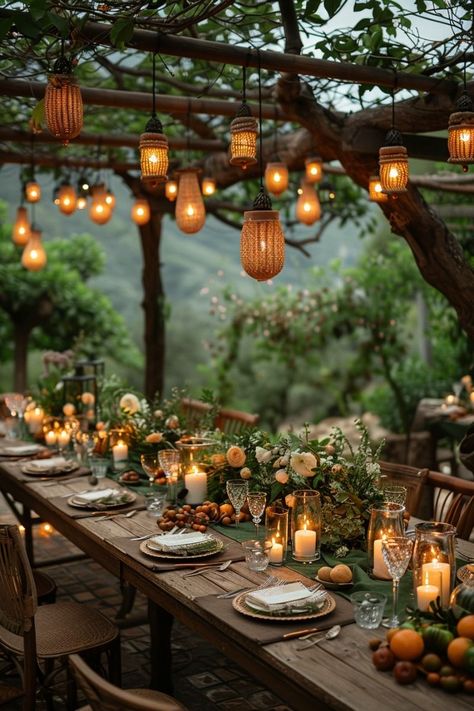 Outdoor Tablescapes Backyards, Moonlight Picnic, Boho Backyard Dinner Party, Ideas For Small Backyards, Outdoor Garden Design, Backyard Dinner Party, Small Backyards, Backyard Parties, Outdoor Dinner Parties