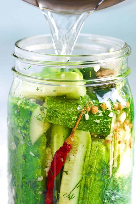 Pickel Recipe Easy, Making Pickles From Cucumbers, Claussen Pickle Recipe, Preserving Cucumbers, Homemade Dill Pickles, Pickling Cucumbers Recipe, Inspired Taste, Cucumber Pickles, Refrigerator Pickles Dill