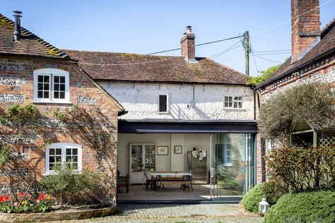 Windows and Doors - Fowler Architecture and Planning | Wiltshire, UK Ruins Architecture, Big Cottages, Cottage Extension, Flat Roof Extension, Cottage Style Furniture, Zinc Roof, Garden Room Extensions, Building Extension, Cottage Modern