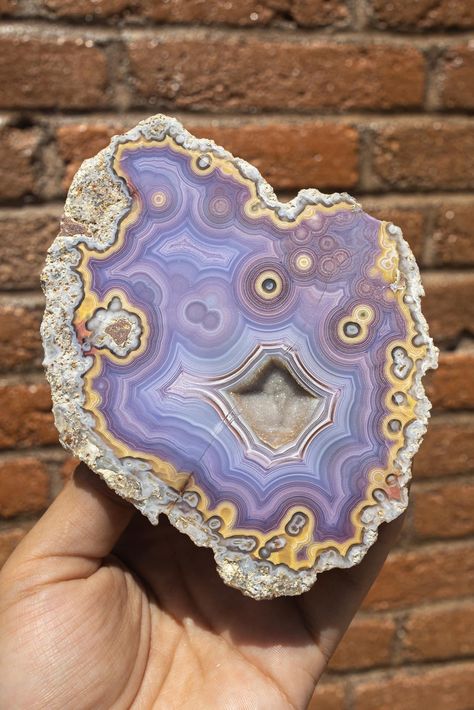 Pulp Painting, Crystal Types, Laguna Agate, Rock Collecting, Crystal Tattoo, Rocks And Fossils, Chihuahua Mexico, Magical Stones, Geode Art