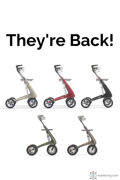 Rollator Walker Accessories, Mobility Walkers, Walker For Seniors, Walker Accessories, Walking Aids, Build Projects, Mobility Scooters, Medical Products, Cycle Of Life