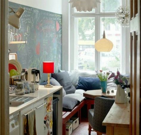 Built In Seating, Kitchen Nook, Cozy Kitchen, Ikea Family, Design Del Prodotto, Decoration Inspiration, Tiny Kitchen, Family Living, Design Case