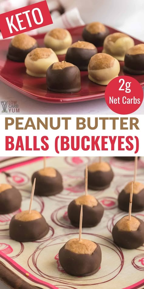 Keto Peanut Butter Balls, Keto Peanut Butter, Desserts Keto, Breakfast Low Carb, Keto Christmas, Keto Candy, Butter Balls, Low Carb Low Sugar, Low Carb Sweets