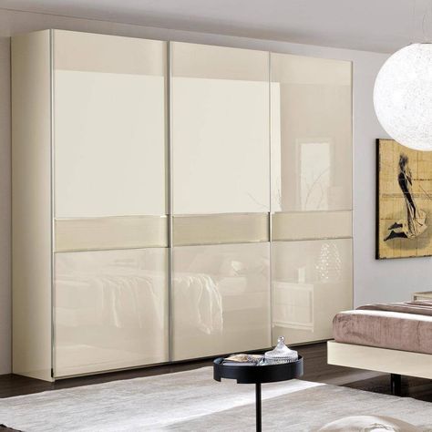 Cream gloss wardrobes, cream gloss sliding door wardrobes, cream gloss sliding wardrobes are fantastic tips in an effort to create your wardrobes more wonderful. Wardrobe Designs For Bedroom, Sliding Wardrobe Designs, Sliding Wardrobe Design, Closet Wallpaper, Sliding Door Wardrobe Designs, Sliding Wardrobes, Mirror Wardrobe, Sliding Door Wardrobe, Aesthetic Interior Design