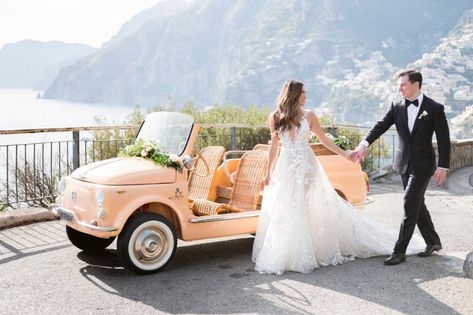 Saying I Do In Glamorous Destination Style #carrental #glamdestinationwedding #weddingdress #groom Wedding Positano, Positano Wedding, Bridal Reflections, Positano Italy, Future Bride, Wedding Music, Wedding Mood, Italian Wedding, Italy Wedding