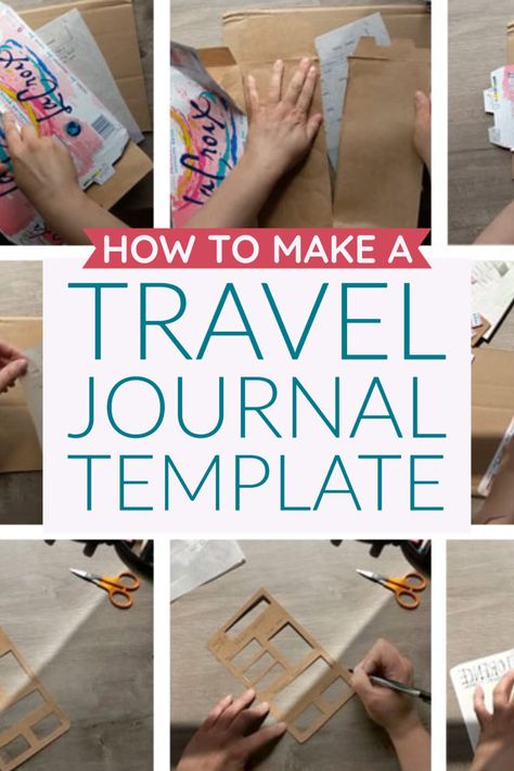 Travel Journal Itinerary Page, Travel Journal Layout Templates, Travel Journal Pages Layout, Travel Journal Layout Ideas, Travel Journal Layout, Travel Journal Diy, Journaling Backgrounds, Travel Journal Template, Simple Bullet Journal