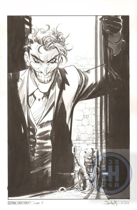 Image of Batman: White Knight #7, Cover A Knight Comic Art, Sean Gordon Murphy, Batman White Knight, Sean Murphy, Batman Vs Joker, Gotham Villains, White Knight, Comic Book Art Style, Western Comics