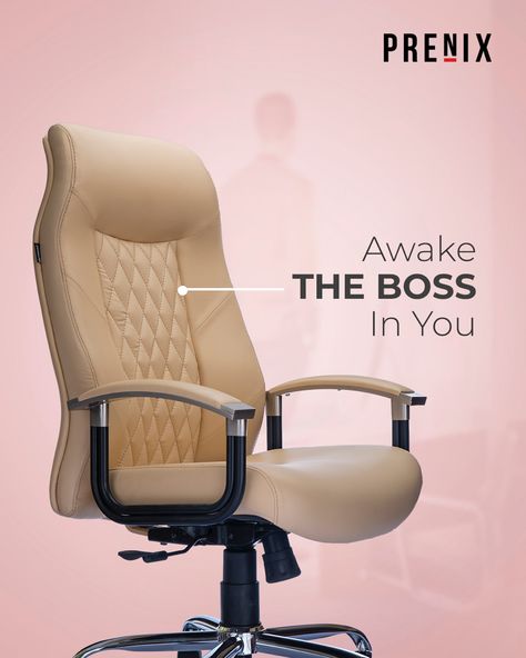 When Comfort meets Style! Our collection of bold & super comfy office chair made to awaken the boss in you. . #business #decor #decoration #entrepreneur #homedesign #homeoffice #interior #interiordesigner #office #officechairs #officedecor #officedesign #officedesk #officefurniture #officeinterior #officeinteriordesign #officeinteriors #offices #officespace #officespaces #officework #realestate #smallbusiness #working #workplace #workspace #prenix #prenixfurniture #ahmedabad #india Chair Poster, Posters Layout, Comfy Office Chair, Comfy Office, Furniture Graphic, Graphic Design Posters Layout, Peaky Blinders Tommy Shelby, Ads Creative Advertising Ideas, Tommy Shelby