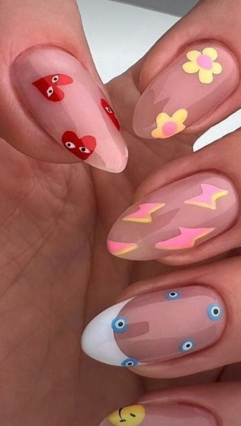 Nailart Tutorial, Pastel Nail Art, Simple Spring Nails, Easter Nail Designs, Green Nail Designs, Nail Art For Beginners, Floral Nail Designs, Cute Spring Nails, Pink Nail Art