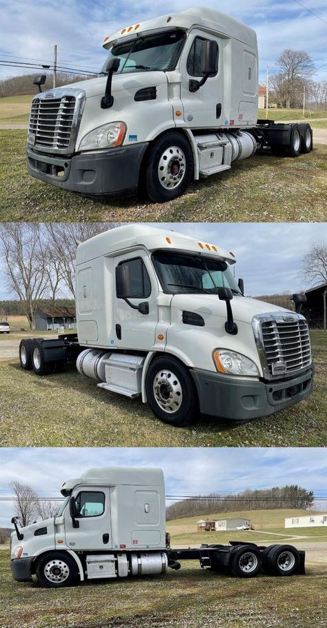 2014 Freightliner Cascadia Truck [needs nothing] Freightliner Trucks Cascadia, American Flag Wallpaper Iphone, Fedex Truck, Ac Cd, Car Reference, Female Trucks, Heavy Vehicles, Trucking Business, Freightliner Trucks