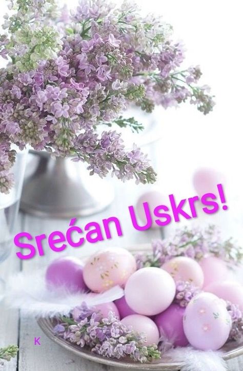 Srećan Uskrs, Lilac Cottage, Purple Easter, Easter Tablescapes, Easter Blessings, Easter Parade, Easter Inspiration, Easter Time, Beltane