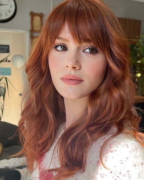 Spring Red Hair, Spring Red Hair Color, Red Hair Color Ideas, Hair Color Caramel, Spring Red, Ginger Hair Color, Hairstyles And Haircuts, Hair Color Auburn, My Space