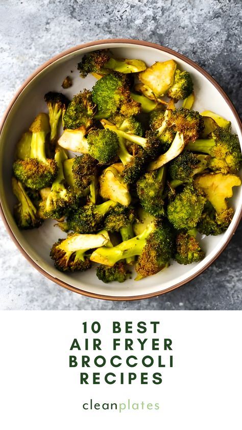 Let’s be honest — broccoli doesn’t always spark inspiration. Here are 10 creative air fryer broccoli recipes that will make this standard veggie seem brand new. Air Fry Broccoli, Air Fryer Broccoli Recipes, Air Fryer Broccoli, Lemon Tahini Sauce, Vegetarian Soups, Fried Broccoli, Stay At Home Chef, Best Air Fryer, Best Air Fryers