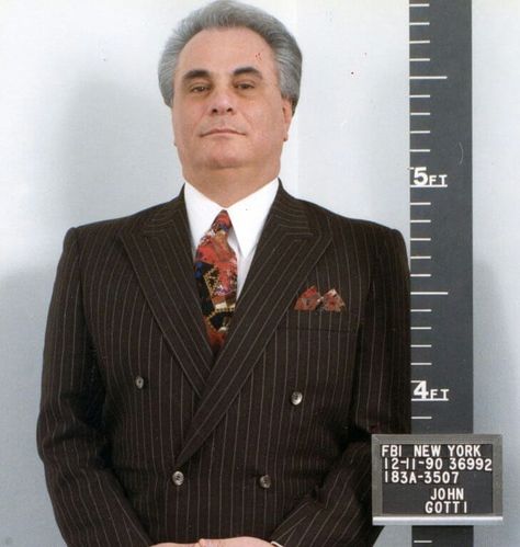 John Gotti mugshot.⠀  .⠀  .⠀  .⠀  .⠀  #johngotti #teflondon #dapperdon #mugshot #mafia #mafioso #truecrime #organizedcrime #wiseguys #gangsters #gangster #gangstermovies #mobster Canada Money, John Gotti, Public Enemies, Identity Fraud, Real Gangster, Gang Culture, Mafia Gangster, Italian Mafia, Ashley Judd