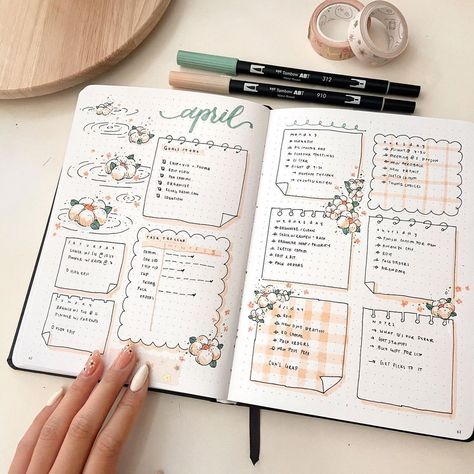 Bojo Journal Ideas, Cute Journal Ideas, Ide Jurnal, Cute Journal, Bullet Journel, Penanda Buku, Bullet Journal Ideas Templates, Creating A Bullet Journal, Bullet Journal Notes