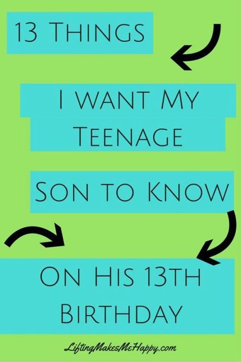 Birthday Quotes For Son, Teenage Things, 13th Birthday Wishes, Quotes For Son, 13th Birthday Boys, Son Birthday Quotes, Birthday Wishes For Son, Teenage Son, Teenager Birthday