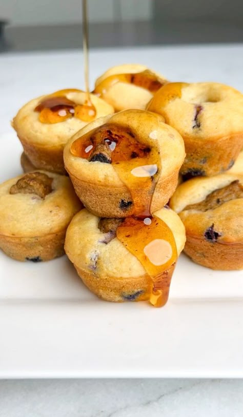 Blueberry Sausage Mini Muffins, Muffin Sausage Bites, Mini Muffins With Sausage, Blueberry Sausage Pancake Bake, Mini Pancake Muffins With Sausage, Blueberry Muffins With Sausage, Blueberry Sausage Muffins, Blueberry Sausage Muffin Bites, Sausage And Pancake Muffins