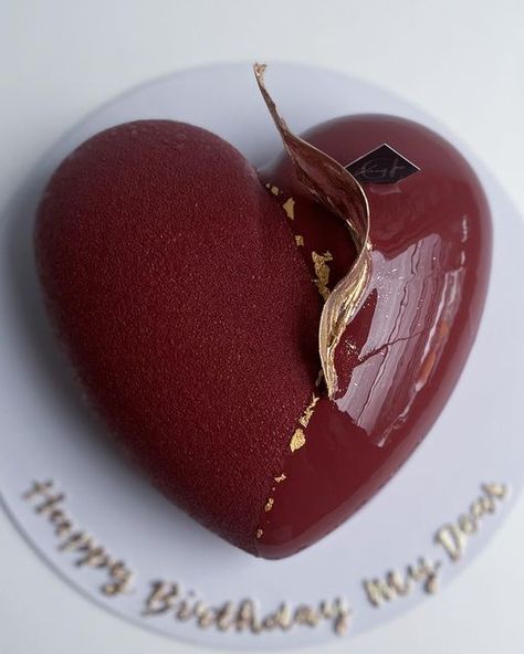 Glaze Cake, Loving Him, Mirror Glaze Cake, Mirror Glaze, April 15, Jakarta, Glaze, Valentines Day, Dessert