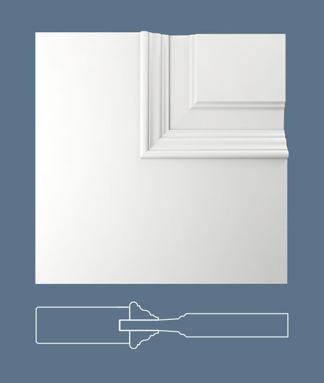 Tru Stile Door | TS2020 | Panel:  D – Double Hip Panel | Sticking:  BM – Bolection Moulding 1 Panel Shaker Interior Door, 2 Panel Shaker Interior Door, Shaker Style Interior, Shaker Style Interior Doors, Shaker Interior, Two Panel Doors, Kitchen Shutters, Neoclassical Interior, Cabinet Door Styles