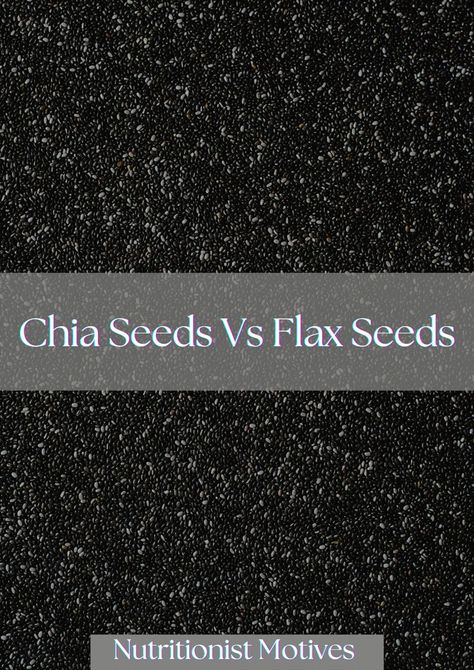 If you are health enthusiast, you may have heard of chia seeds and flax seeds and their endless health benefits. Adding them to you smoothies, oat meals, salads rice dishes and yoghurts. You can combine both chia and flax seeds together to give yourself a nutritious boost. Both of these are full of nutrients and are exceptionally high in fiber, omega-3s, fat and proteins. Chia Seeds Vs Flax Seeds, Chia Vs Flax Seed, Oat Meals, High In Fiber, Flax Seeds, High Fiber, Rice Dishes, Flax Seed, Chia Seeds