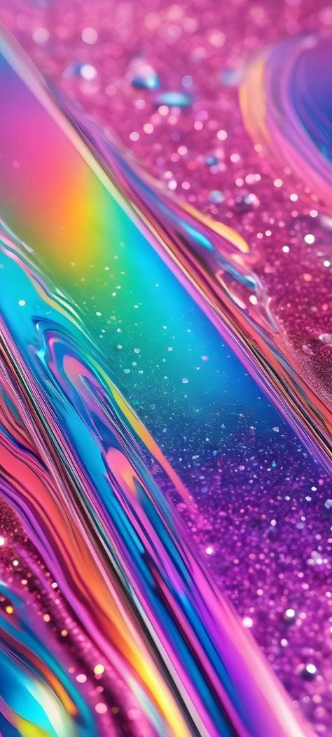 Dark Holographic Wallpaper, Pink Sparkle Background, Holo Wallpapers, Pastel Rainbow Wallpaper, Holographic Wallpapers, Holographic Background, Uhd Wallpaper, Sparkles Background, Splash Images