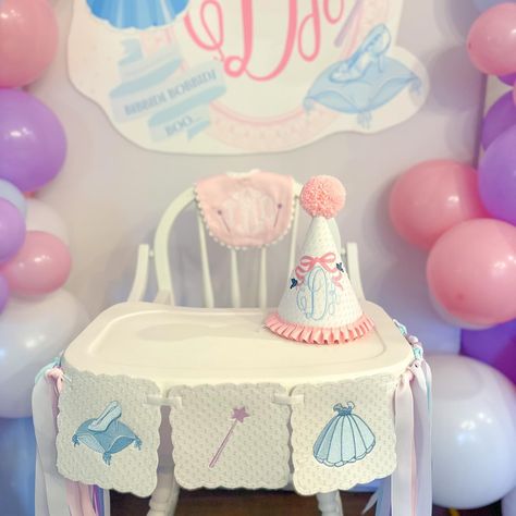 ✨ Bibbidi Bobbidi Boo ✨ We spent time this weekend celebrating this prettiest 2 year old Princess 👑 in the most magical way ⭐️ I cannot wait to share her invitation design but look how adorable these designs are that @simply_stitched_by_savannah brought to life 💕 Swipe to see what HM tried to sneak to the car while we said good-byes 🙈 Bibbidi Bobbidi Boo, Invitation Design, 2nd Birthday, Canning, Celebrities, Birthday, Design