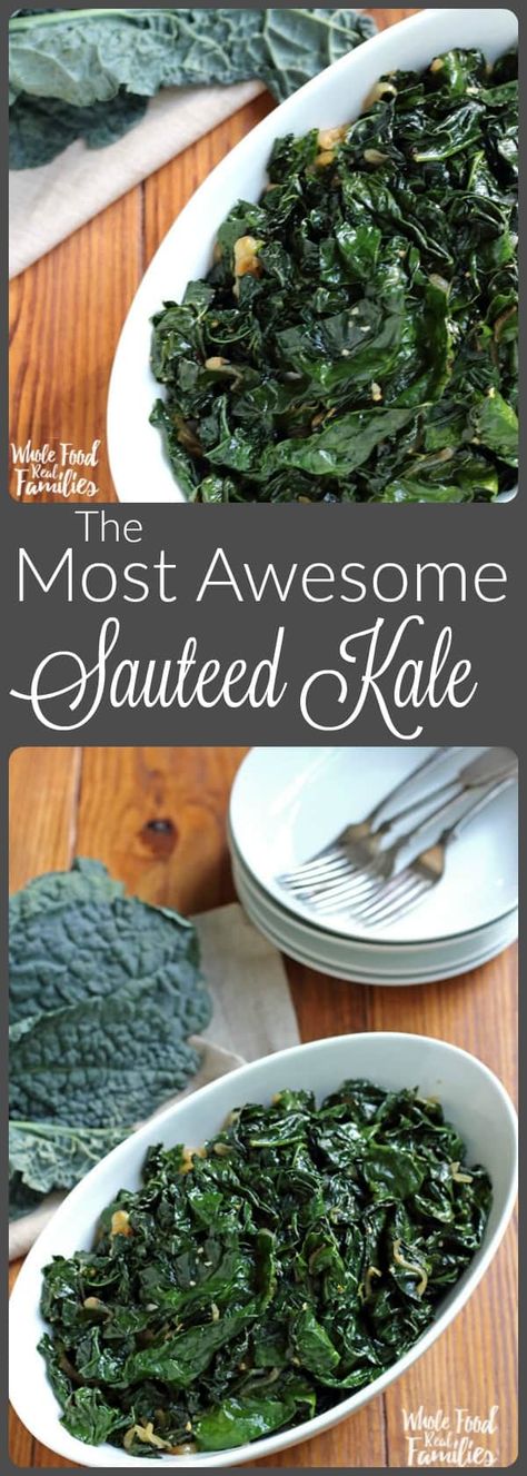 Sautéed Kale, Sauteed Kale, Kale And Spinach, Kale Recipes, Bulgogi, Veggie Side Dishes, Veggie Sides, Veggie Dishes, Spaghetti Squash