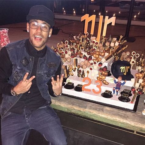 Neymar Birthday, Messi Birthday, Neymar Pic, Neymar Videos, Neymar Jr Wallpapers, Neymar Football, 23rd Birthday, Themed Birthday Cakes, Aesthetic Boys