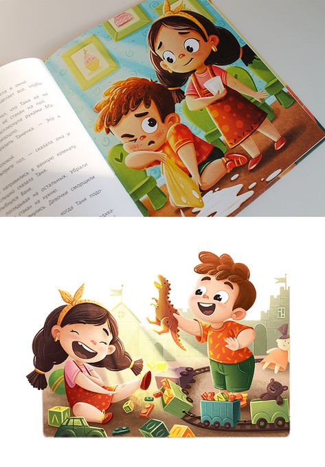 Kid Book Illustration, Childrens Book Illustrations Characters, Children’s Book Illustration, Children's Book Illustration Styles, Kids Book Design, Children Illustration Book, Story Book Art, Children Illustration Art, Kids Book Illustration